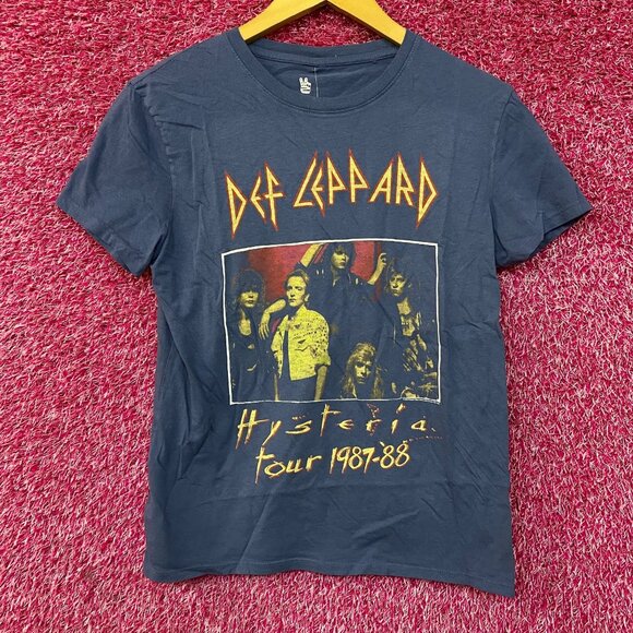 Def Leppard Hysteria Tour 1987-88 T-Shirt Size Extra Small - Picture 1 of 4